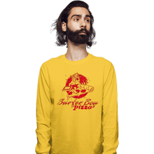 Load image into Gallery viewer, Daily_Deal_Shirts Long Sleeve Shirts, Unisex / Small / Gold Strange Pizza