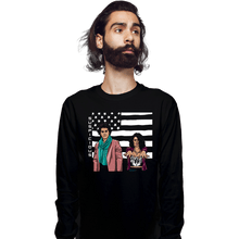 Load image into Gallery viewer, Secret_Shirts Long Sleeve Shirts, Unisex / Small / Black Don't Be Suspicious