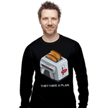 Load image into Gallery viewer, Daily_Deal_Shirts Long Sleeve Shirts, Unisex / Small / Black Frakking Toaster
