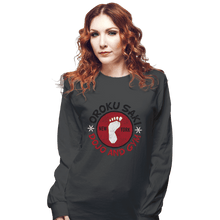 Load image into Gallery viewer, Shirts Long Sleeve Shirts, Unisex / Small / Charcoal Saki's Dojo