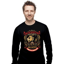 Load image into Gallery viewer, Secret_Shirts Long Sleeve Shirts, Unisex / Small / Black Champion Of Courage