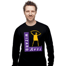 Load image into Gallery viewer, Secret_Shirts Long Sleeve Shirts, Unisex / Small / Black Wizard Arts