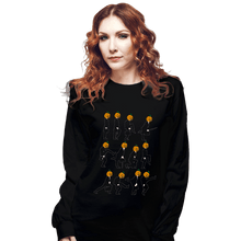 Load image into Gallery viewer, Shirts Long Sleeve Shirts, Unisex / Small / Black Spoopy Walk