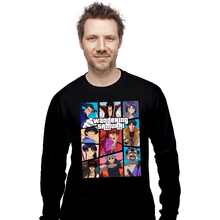 Load image into Gallery viewer, Daily_Deal_Shirts Long Sleeve Shirts, Unisex / Small / Black The Wandering Samurai