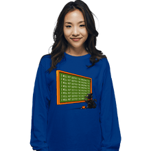 Load image into Gallery viewer, Daily_Deal_Shirts Long Sleeve Shirts, Unisex / Small / Royal Blue I Will Not Destroy