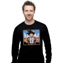 Load image into Gallery viewer, Shirts Long Sleeve Shirts, Unisex / Small / Black Teen Oozaru