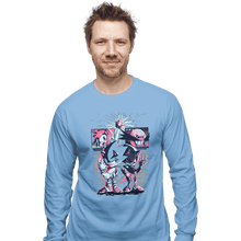 Load image into Gallery viewer, Daily_Deal_Shirts Long Sleeve Shirts, Unisex / Small / Powder Blue Race For The Future