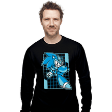 Load image into Gallery viewer, Daily_Deal_Shirts Long Sleeve Shirts, Unisex / Small / Black Mega Sonic