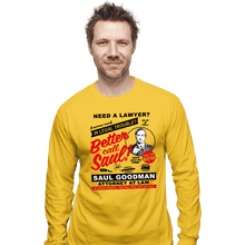 Load image into Gallery viewer, Secret_Shirts Long Sleeve Shirts, Unisex / Small / Gold Legal Trouble