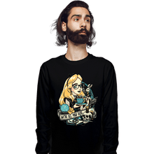 Load image into Gallery viewer, Daily_Deal_Shirts Long Sleeve Shirts, Unisex / Small / Black Rocker Alice