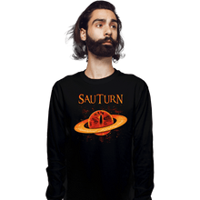 Load image into Gallery viewer, Daily_Deal_Shirts Long Sleeve Shirts, Unisex / Small / Black Sauturn