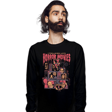 Load image into Gallery viewer, Shirts Long Sleeve Shirts, Unisex / Small / Black Horror Movies

