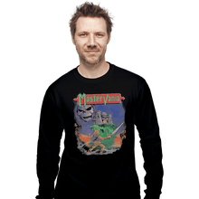 Load image into Gallery viewer, Shirts Long Sleeve Shirts, Unisex / Small / Black Mastervania