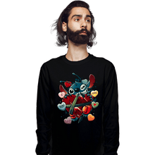 Load image into Gallery viewer, Daily_Deal_Shirts Long Sleeve Shirts, Unisex / Small / Black Experiment Valentine