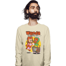 Load image into Gallery viewer, Shirts Long Sleeve Shirts, Unisex / Small / Natural The Good Scarlet Witch