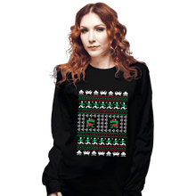 Load image into Gallery viewer, Shirts Long Sleeve Shirts, Unisex / Small / Black Games Of Christmas Past