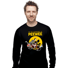 Load image into Gallery viewer, Daily_Deal_Shirts Long Sleeve Shirts, Unisex / Small / Black The Big Adventures of Pee Wee
