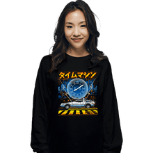 Load image into Gallery viewer, Daily_Deal_Shirts Long Sleeve Shirts, Unisex / Small / Black Time Machine
