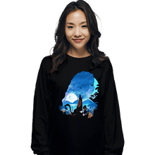 Load image into Gallery viewer, Daily_Deal_Shirts Long Sleeve Shirts, Unisex / Small / Black Moana Shadow