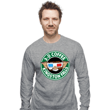 Load image into Gallery viewer, Secret_Shirts Long Sleeve Shirts, Unisex / Small / Sports Grey Kingston Falls 3D Coffee
