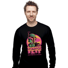 Load image into Gallery viewer, Daily_Deal_Shirts Long Sleeve Shirts, Unisex / Small / Black Bubble Fett