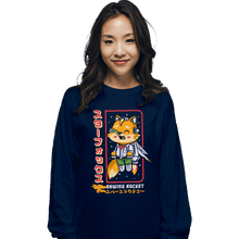 Load image into Gallery viewer, Daily_Deal_Shirts Long Sleeve Shirts, Unisex / Small / Navy Star Prowler