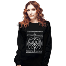 Load image into Gallery viewer, Shirts Long Sleeve Shirts, Unisex / Small / Black Fire Emblem Sweater