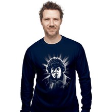 Load image into Gallery viewer, Daily_Deal_Shirts Long Sleeve Shirts, Unisex / Small / Navy Tom Baker