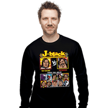 Load image into Gallery viewer, Daily_Deal_Shirts Long Sleeve Shirts, Unisex / Small / Black Jack Black Fighter