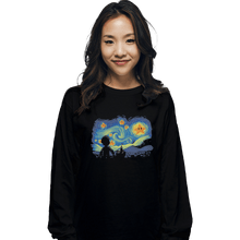 Load image into Gallery viewer, Shirts Long Sleeve Shirts, Unisex / Small / Black Super Mario Bros