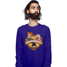 Load image into Gallery viewer, Shirts Long Sleeve Shirts, Unisex / Small / Violet Salemaniacs