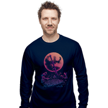 Load image into Gallery viewer, Daily_Deal_Shirts Long Sleeve Shirts, Unisex / Small / Navy Heroes Never Die