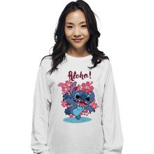 Load image into Gallery viewer, Shirts Long Sleeve Shirts, Unisex / Small / White Aloha 626!