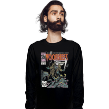 Load image into Gallery viewer, Shirts Long Sleeve Shirts, Unisex / Small / Black Voorhees Wolverine