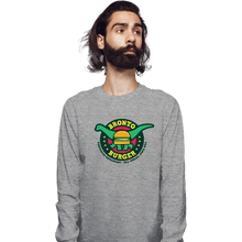 Load image into Gallery viewer, Daily_Deal_Shirts Long Sleeve Shirts, Unisex / Small / Sports Grey Bronto Burger