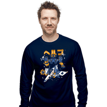 Load image into Gallery viewer, Secret_Shirts Long Sleeve Shirts, Unisex / Small / Navy Space Troubles