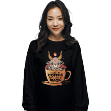 Load image into Gallery viewer, Secret_Shirts Long Sleeve Shirts, Unisex / Small / Black Black Coffee Cup