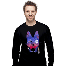 Load image into Gallery viewer, Daily_Deal_Shirts Long Sleeve Shirts, Unisex / Small / Black Kiki's Landscape