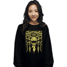Load image into Gallery viewer, Shirts Long Sleeve Shirts, Unisex / Small / Black Yellow Ranger