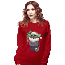 Load image into Gallery viewer, Shirts Long Sleeve Shirts, Unisex / Small / Red Baby Stocking Stuffer