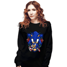 Load image into Gallery viewer, Daily_Deal_Shirts Long Sleeve Shirts, Unisex / Small / Black Sonic The Hedgehog