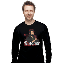 Load image into Gallery viewer, Shirts Long Sleeve Shirts, Unisex / Small / Black Butcher
