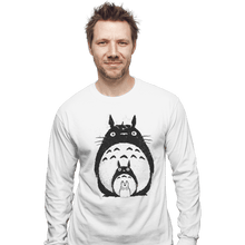 Load image into Gallery viewer, Shirts Long Sleeve Shirts, Unisex / Small / White Totoro Trio