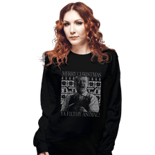 Load image into Gallery viewer, Shirts Long Sleeve Shirts, Unisex / Small / Black Ya Filthy Animal