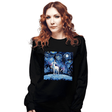 Load image into Gallery viewer, Shirts Long Sleeve Shirts, Unisex / Small / Black Van Gogh Never Saw The Last

