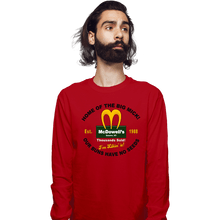 Load image into Gallery viewer, Secret_Shirts Long Sleeve Shirts, Unisex / Small / Red McDowells