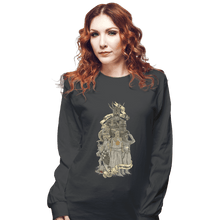 Load image into Gallery viewer, Shirts Long Sleeve Shirts, Unisex / Small / Charcoal We Want A Shrubbery