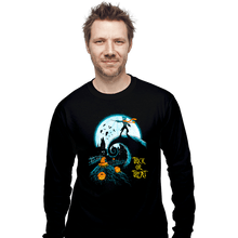 Load image into Gallery viewer, Secret_Shirts Long Sleeve Shirts, Unisex / Small / Black Wizardry Night