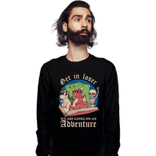 Load image into Gallery viewer, Daily_Deal_Shirts Long Sleeve Shirts, Unisex / Small / Black Going On An Adventure