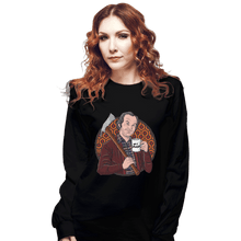 Load image into Gallery viewer, Shirts Long Sleeve Shirts, Unisex / Small / Black Shining Dad